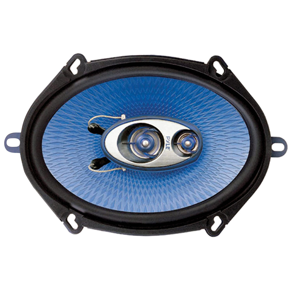 Pyle Blue Label 5-Inch x 7-Inch/6-Inch x 8-Inch 300-Watt-Max 3-Way Coaxial Speakers