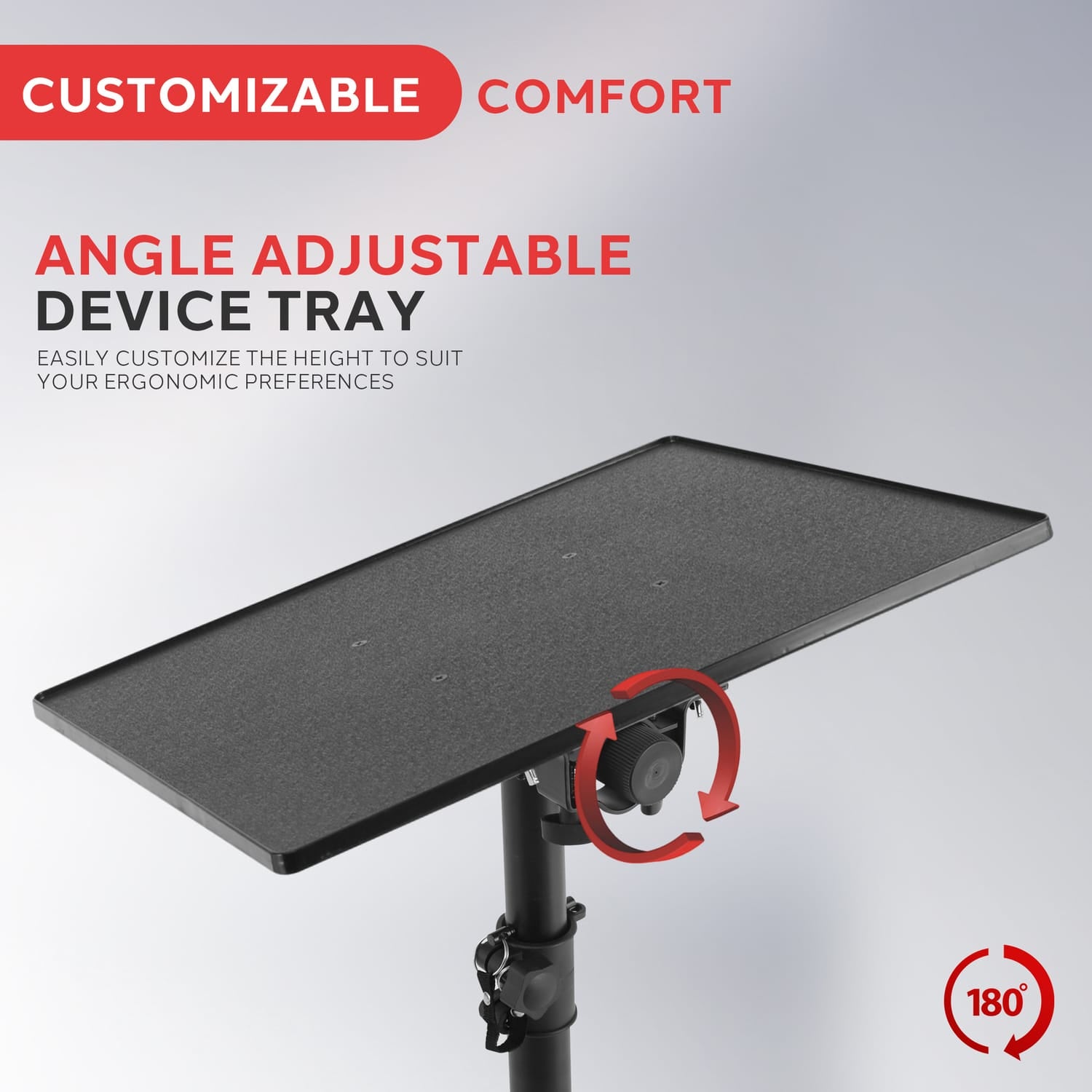 Pyle 33-In. to 49-In. Projector Laptop Stand