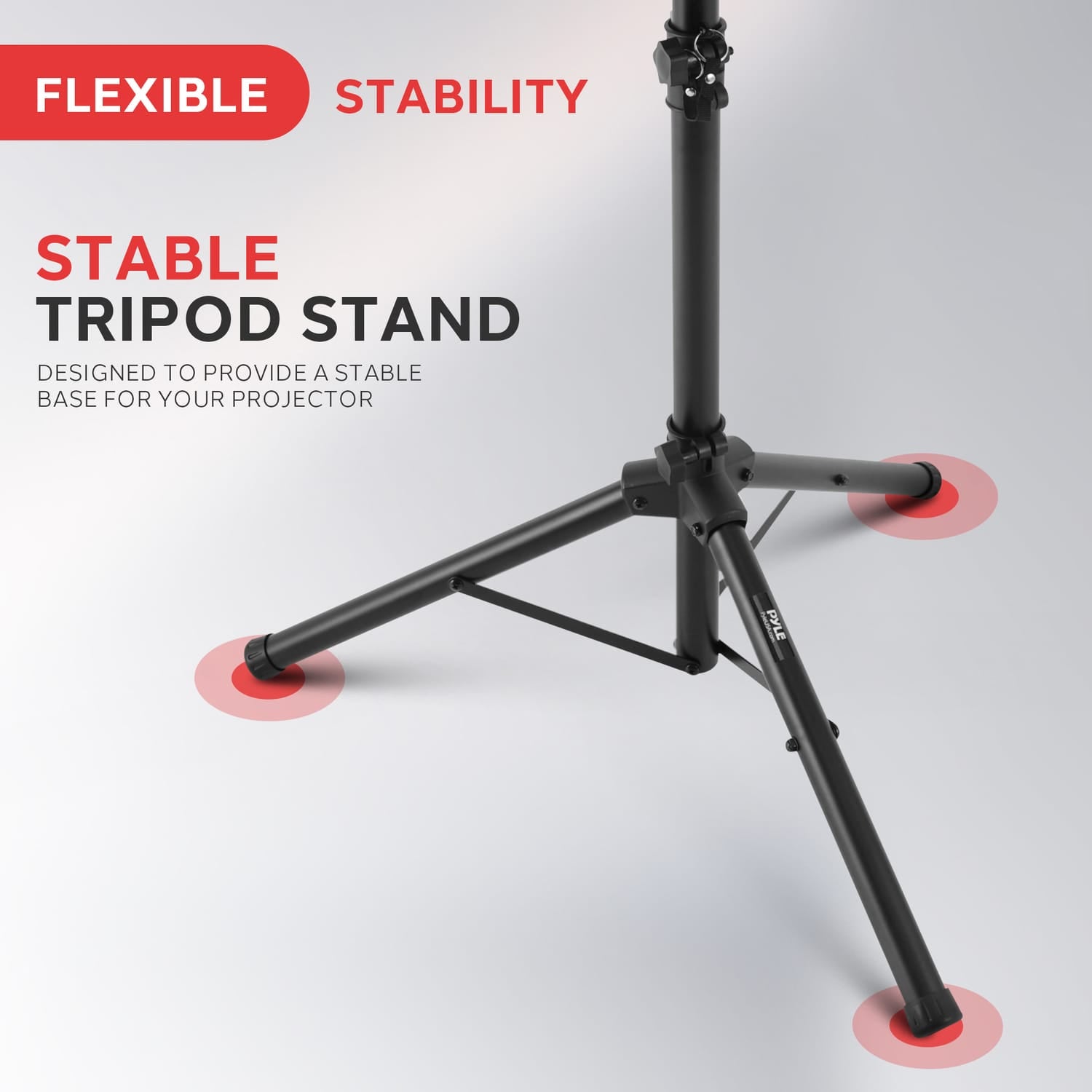 Pyle 33-In. to 49-In. Projector Laptop Stand