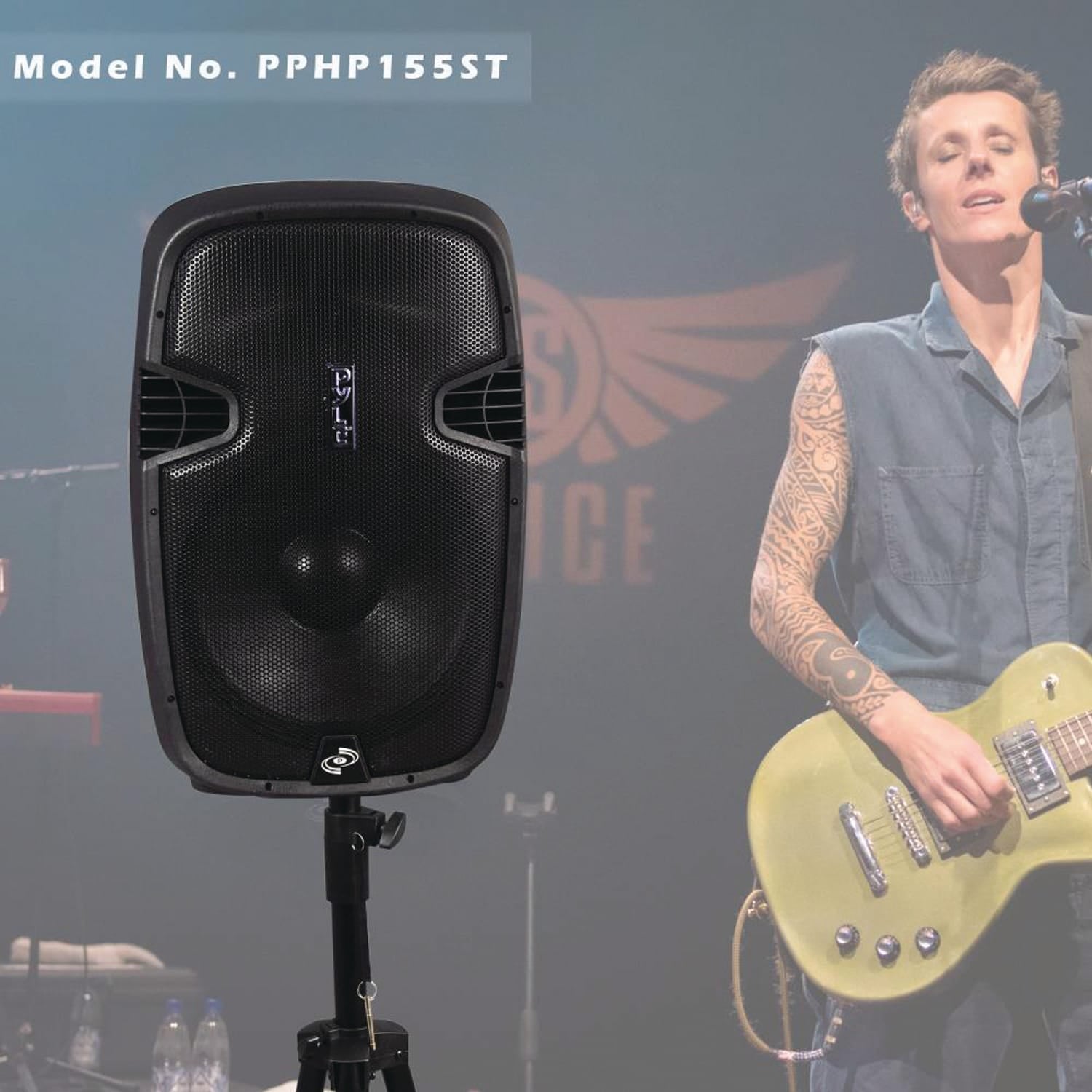 Pyle Wireless Portable Bluetooth PA Speaker System