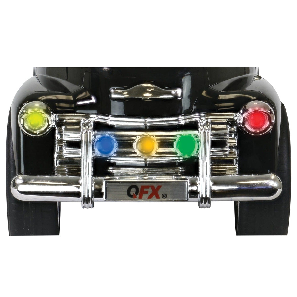 QFX BT-1953 Retro Truck Bluetooth Speaker, Black