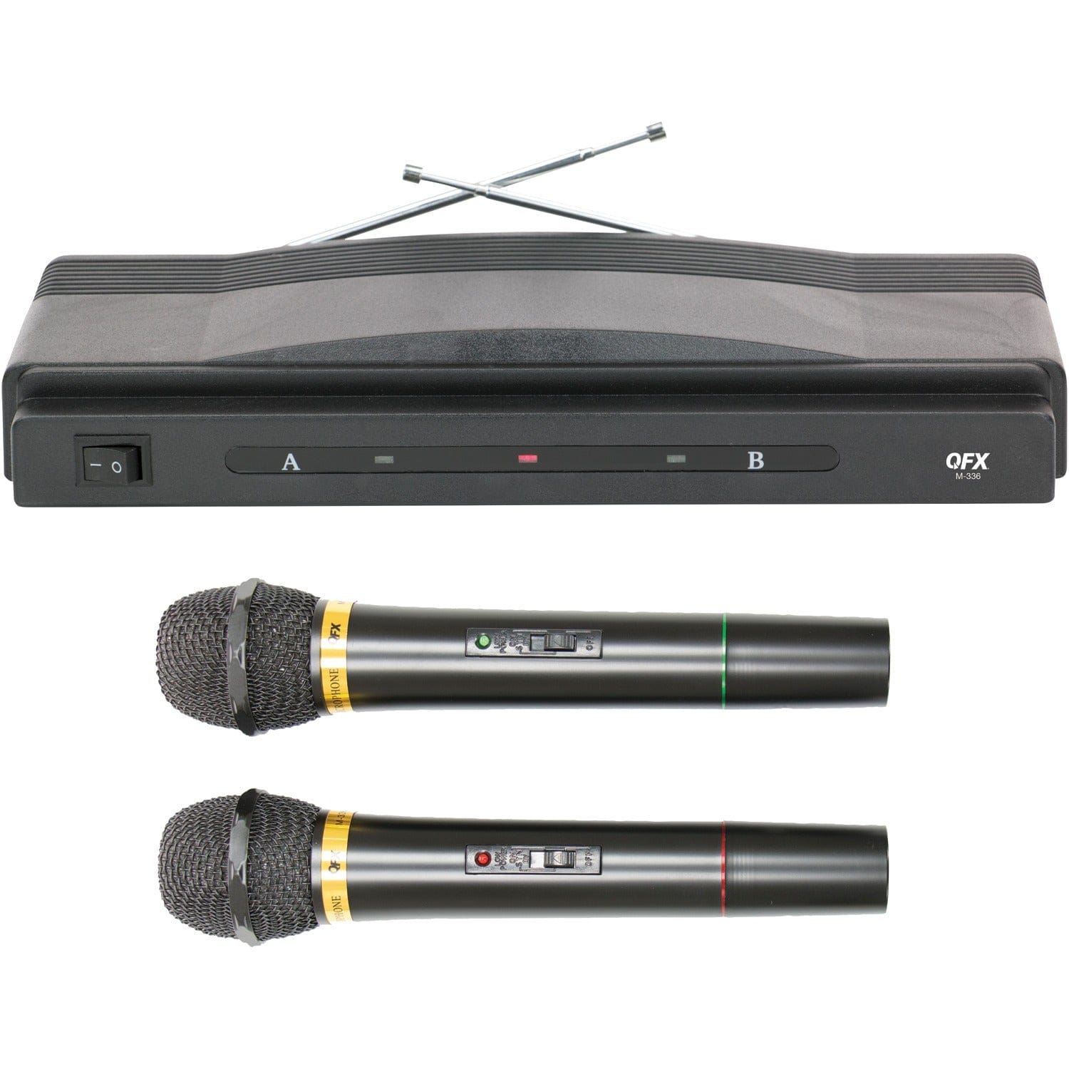 QFX Wireless Dynamic Microphone System