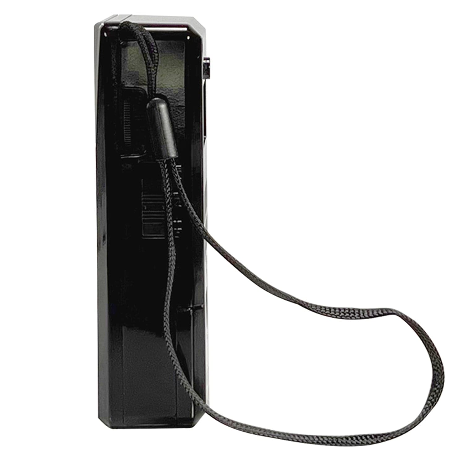 QFX Portable and Rechargeable AM/FM Radio with Headphone Output, Black, R-34