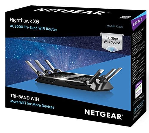 NETGEAR Nighthawk X6S AC3000 Tri-Band Smart WiFi Router - Certified Refurbished