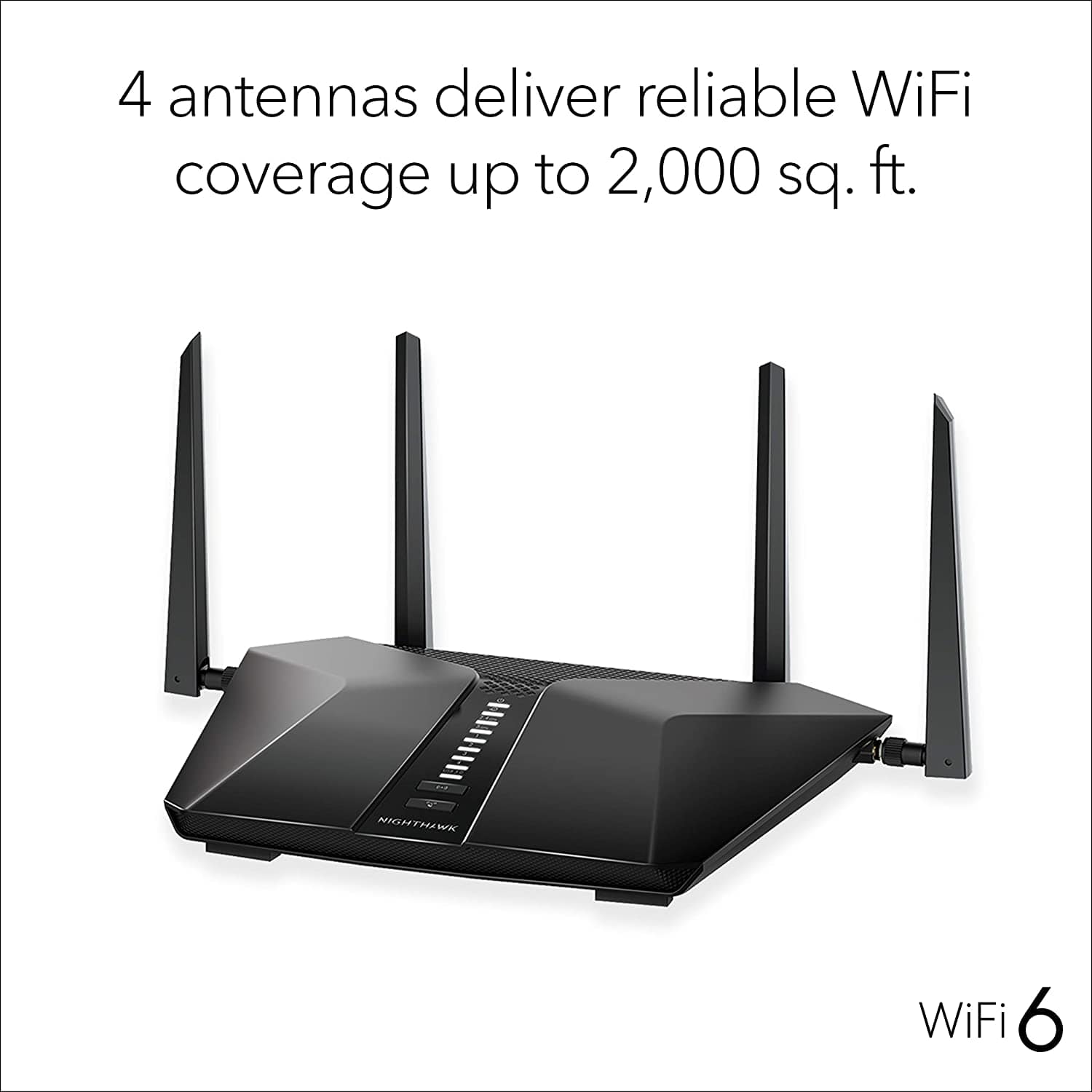 Netgear RAX50 Nighthawk AX6/6-Stream AX5400 WiFi 6 Router - Certified Refurbished