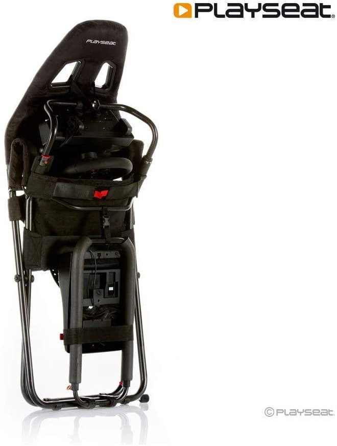 Playseat Challenge Racing Video Game Chair for Steering Wheel And Pedal Controllers, Black