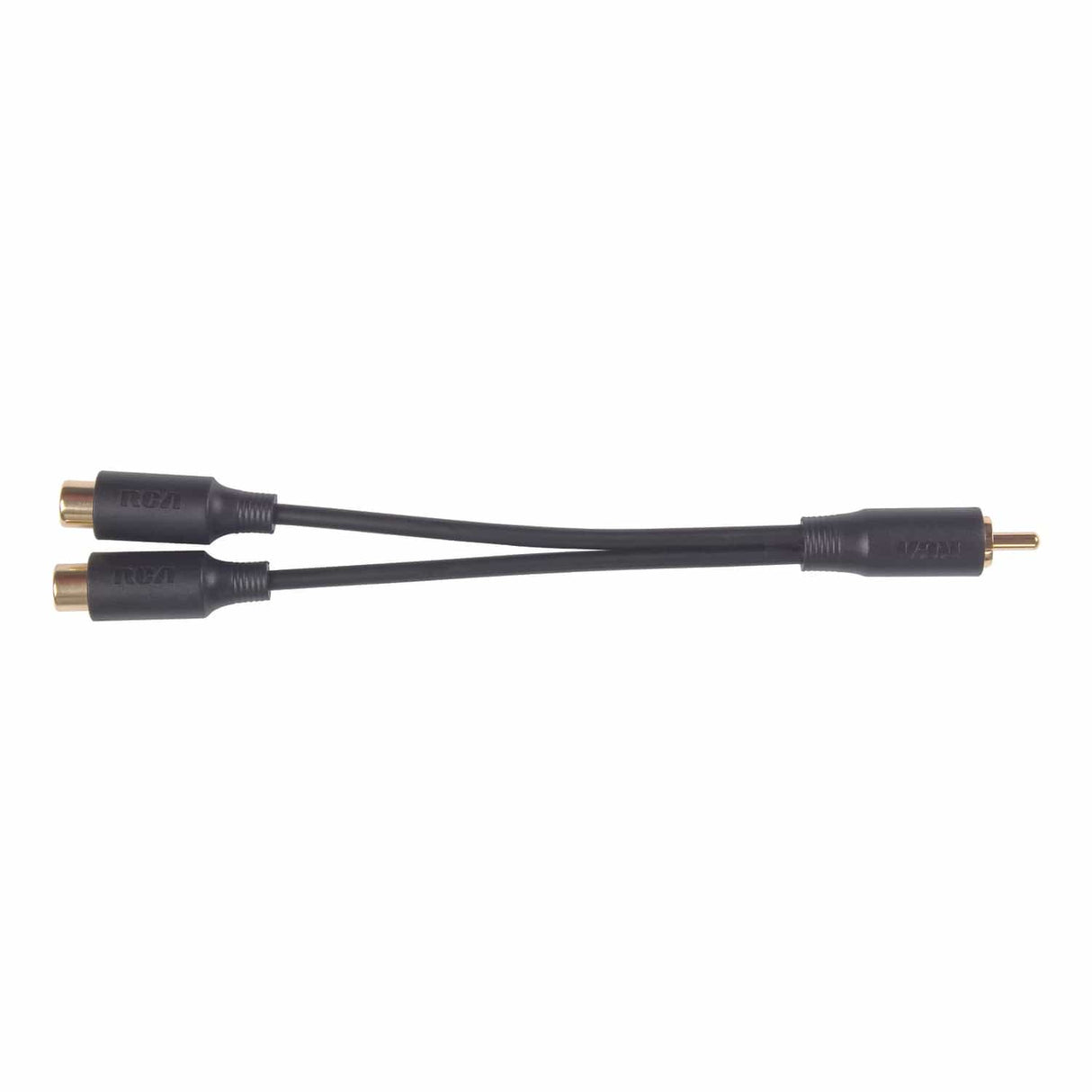 RCA 1 Male to 2 Females RCA Y-Adapter