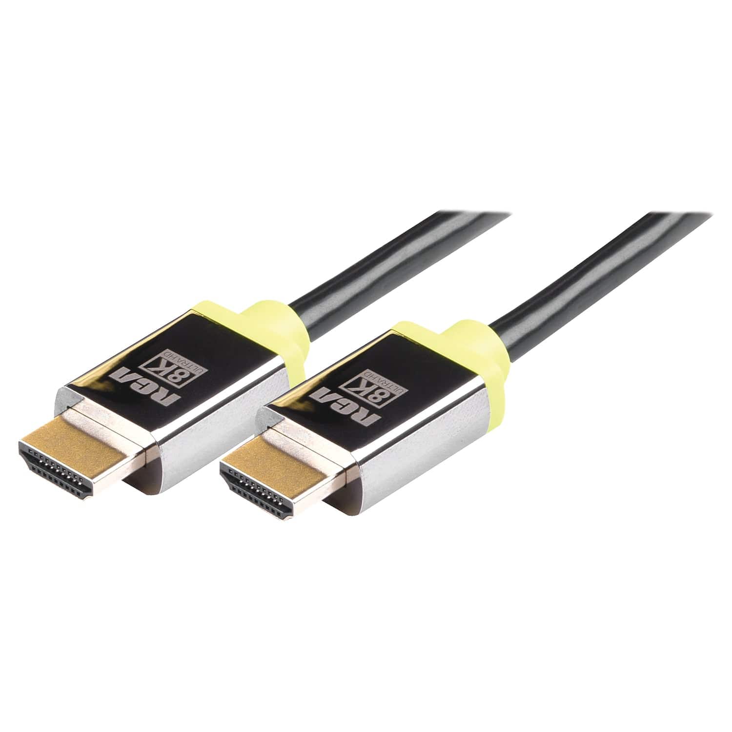 RCA 8K Ultra High Speed HDMI Cable for Gaming, 10 Ft.