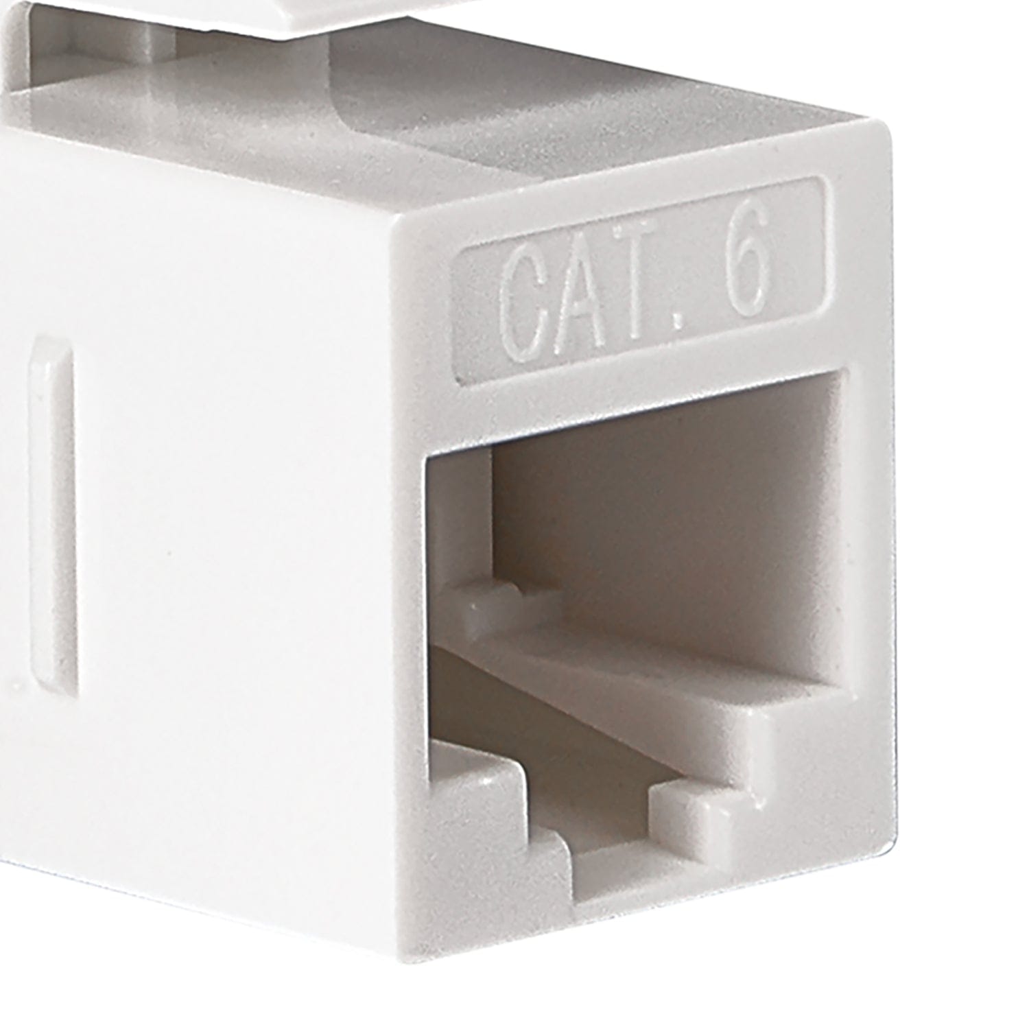 RCA CAT-5E/6 In-Line Coupler, White