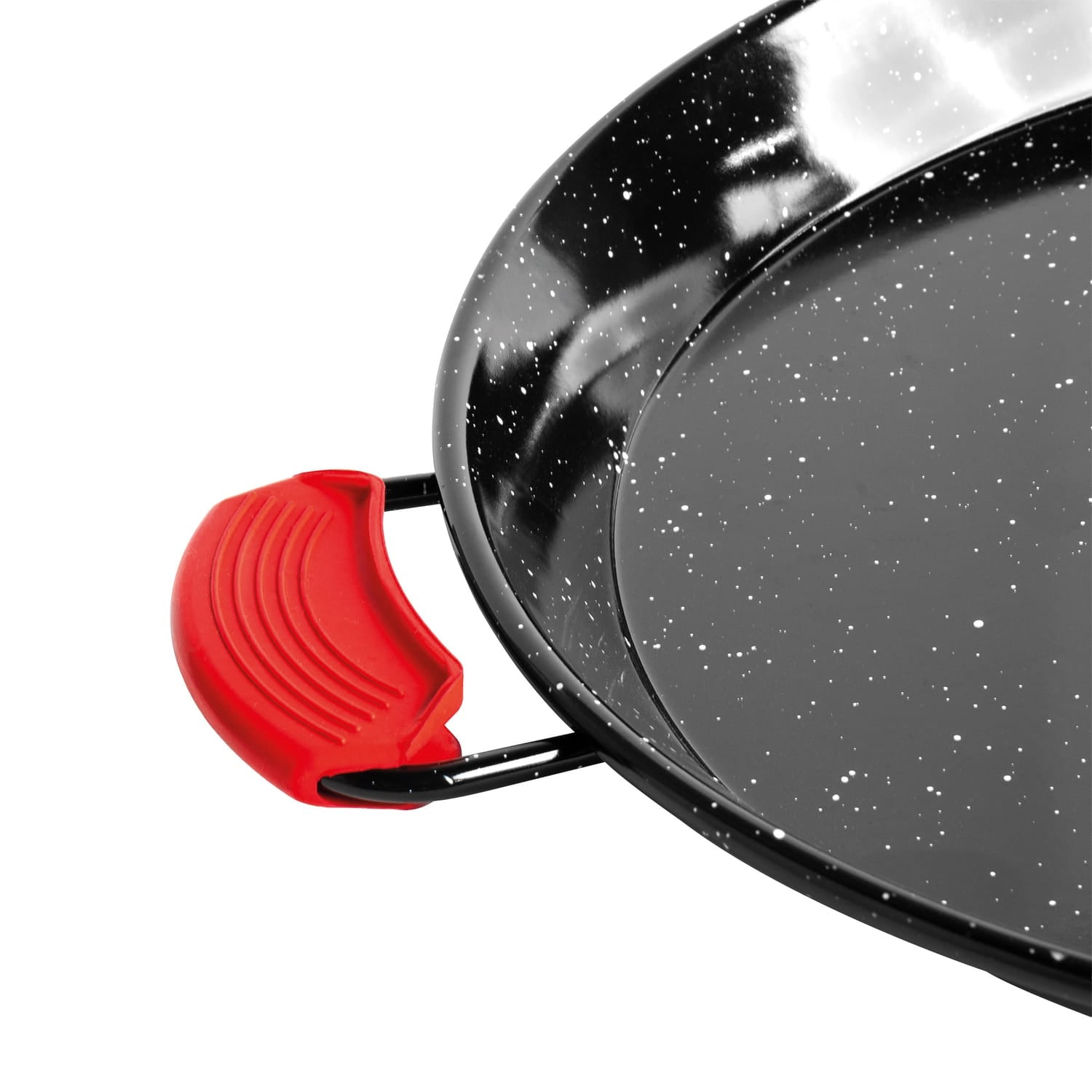 Ringg Outdoor Indoor/Outdoor Enameled Carbon Steel Cooking Pan, 18 in./12 Servings