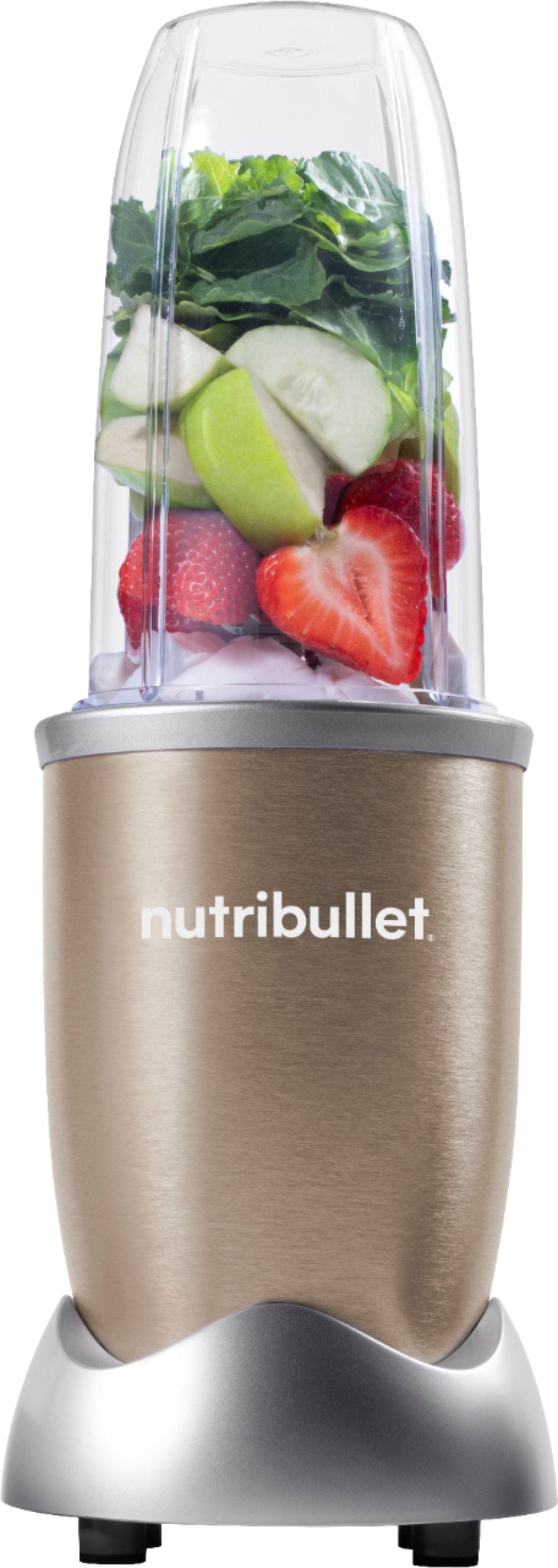 NutriBullet Pro 900 Watts 32oz High-Speed Blender Mixer System, Champagne - Certified Refurbished