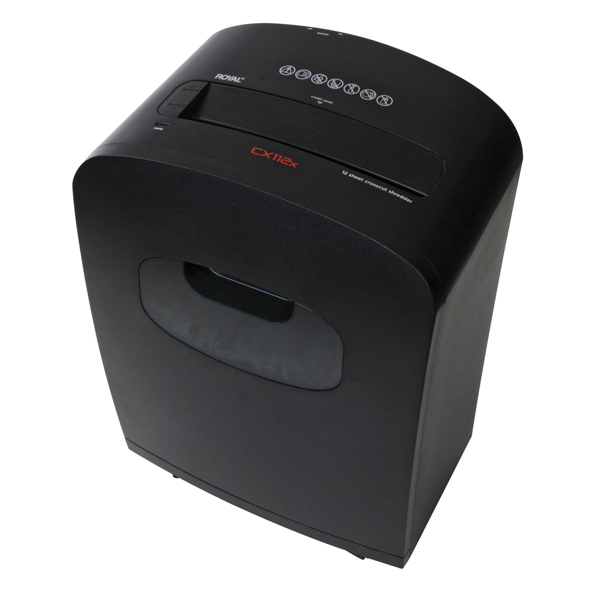 Royal 112MX 12-Sheet Crosscut Shredder with Basket
