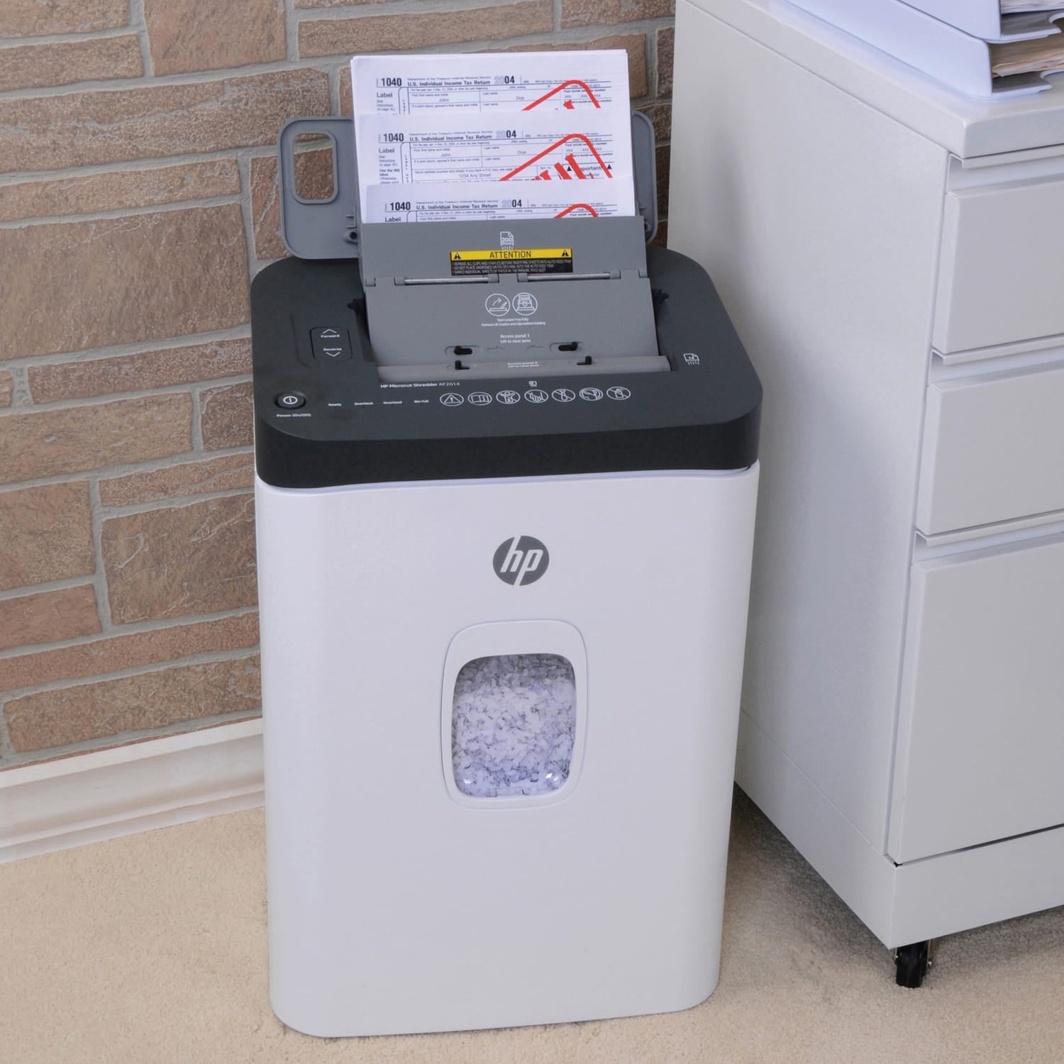 HP AF2014 200-Sheet Microcut Heavy-Duty Auto-Feed Shredder