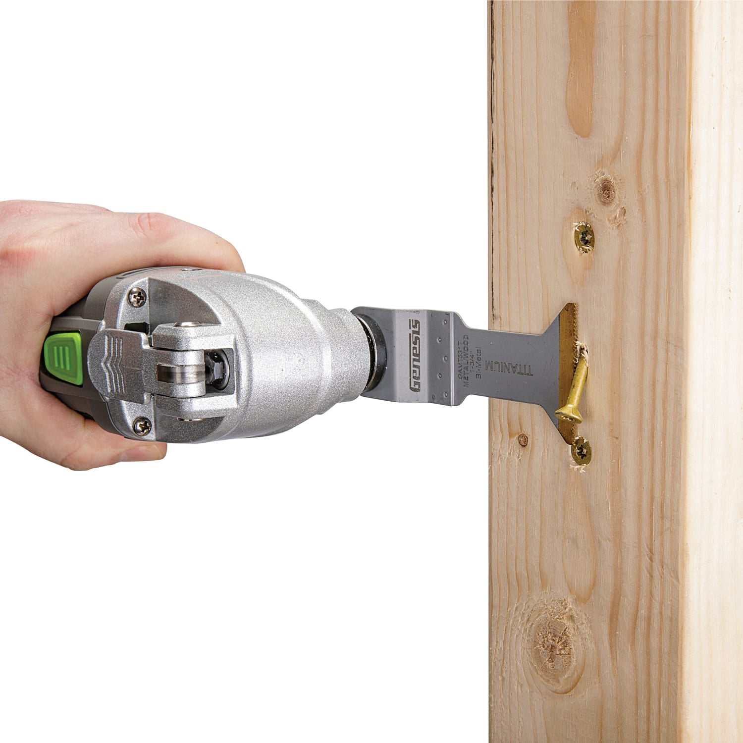 Genesis 3.5-Amp Variable-Speed Oscillating Multi-Tool Kit, GMT35T