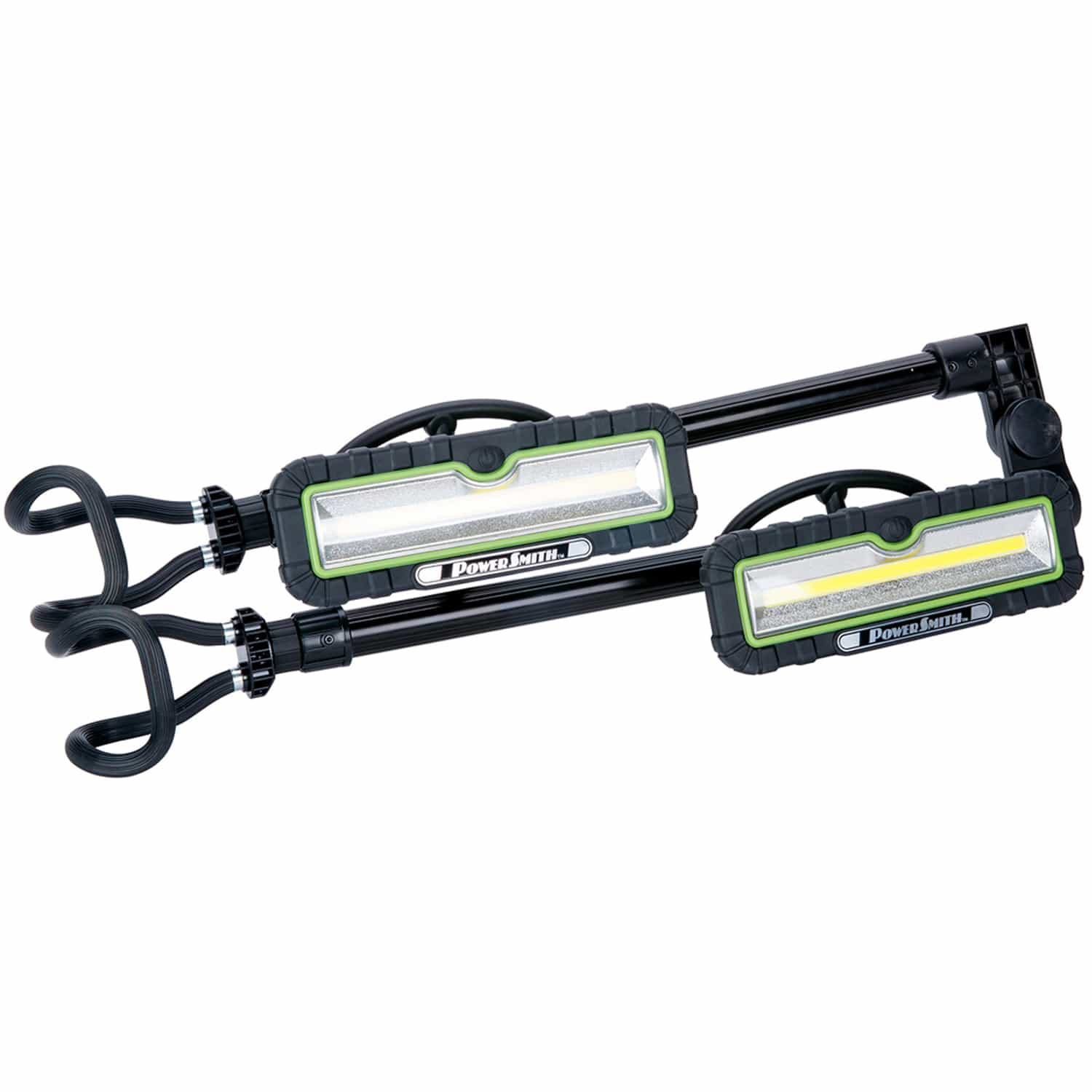 PowerSmith 2400-Lumen Dual-Head LED Rechargeable Underhood Light with Expandable Hood Bracket
