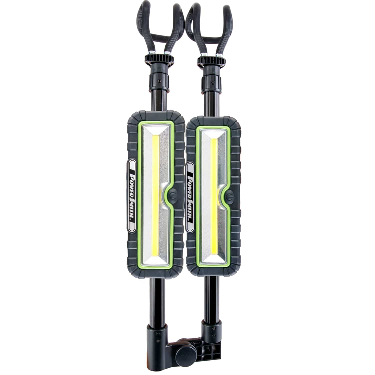 PowerSmith 2400-Lumen Dual-Head LED Rechargeable Underhood Light with Expandable Hood Bracket