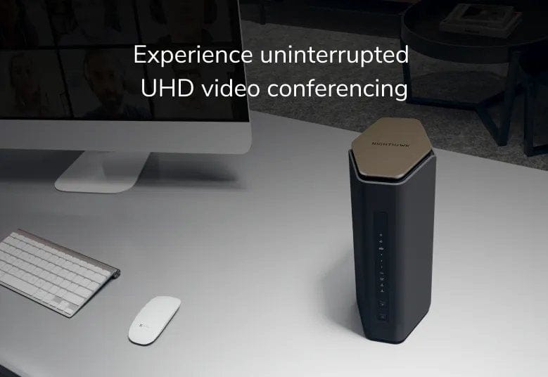 Netgear Nighthawk RS600 Tri-Band WiFi 7 Router, 18Gbps, 3300 sq.ft. Coverage, 150 Devices, 10 Gig Port - Certified Refurbished