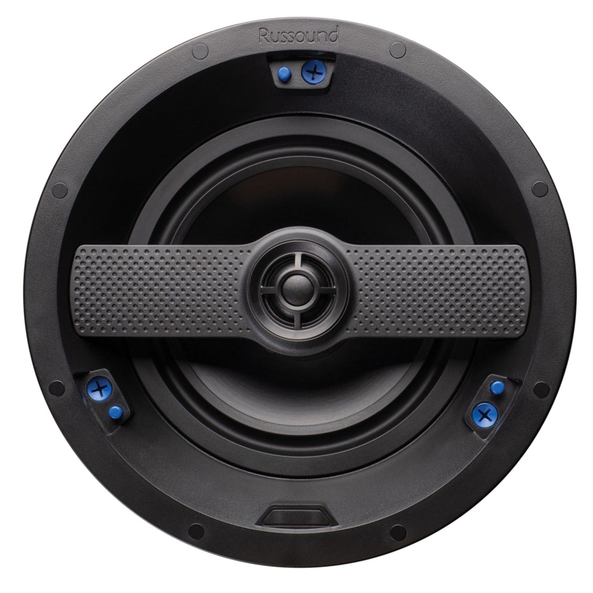 Russound 6.5-In. 100-Watt Architectural Series IC-620 2-Way In-Ceiling Loudspeaker Pair with Poly Woofer and Pivoting Silk-Dome Tweeter, 8 Ohms