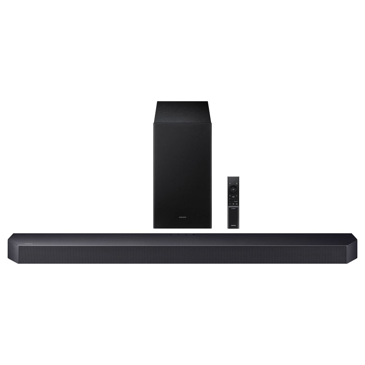 Samsung 3.1.2-Channel 380-Watt 40.6-In. Sound Bar with Subwoofer, Dolby Atmos/DTS Virtual:X, HDMI, Remote, Bluetooth TV Pairing, HW-Q600F