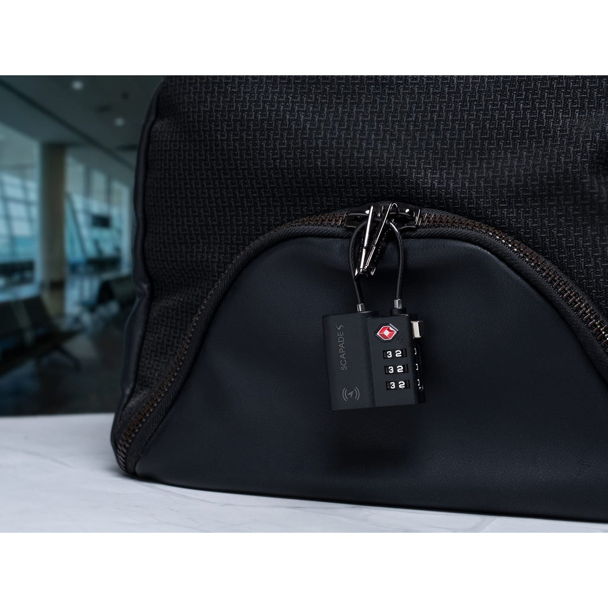 Scapade AirLock TSA-Approved Suitcase Lock with Apple Find My Tracker