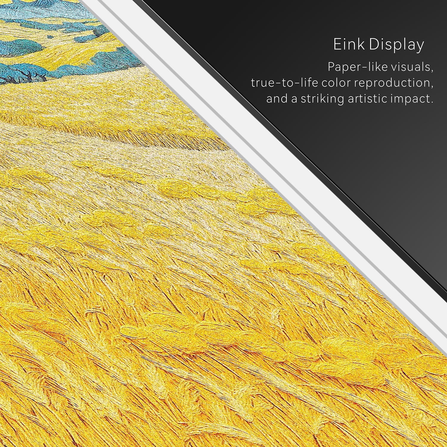 Huessen 13.3-In. Wi-Fi Digital E-Ink/ePaper Art Photo Frame, EPF1301
