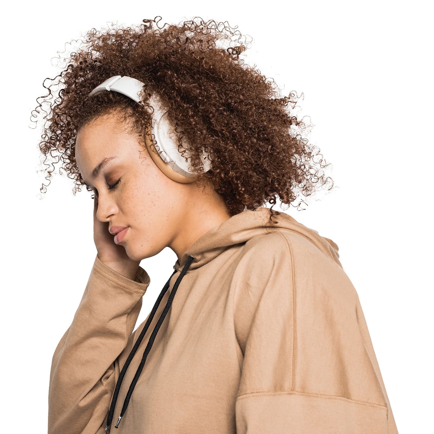 Skullcandy Hesh ANC Bluetooth Folding Over-Ear Headphones with Mics and 3.5-mm Aux Input, Stay-Aware Mode, up to 22 Hours Play Time, White
