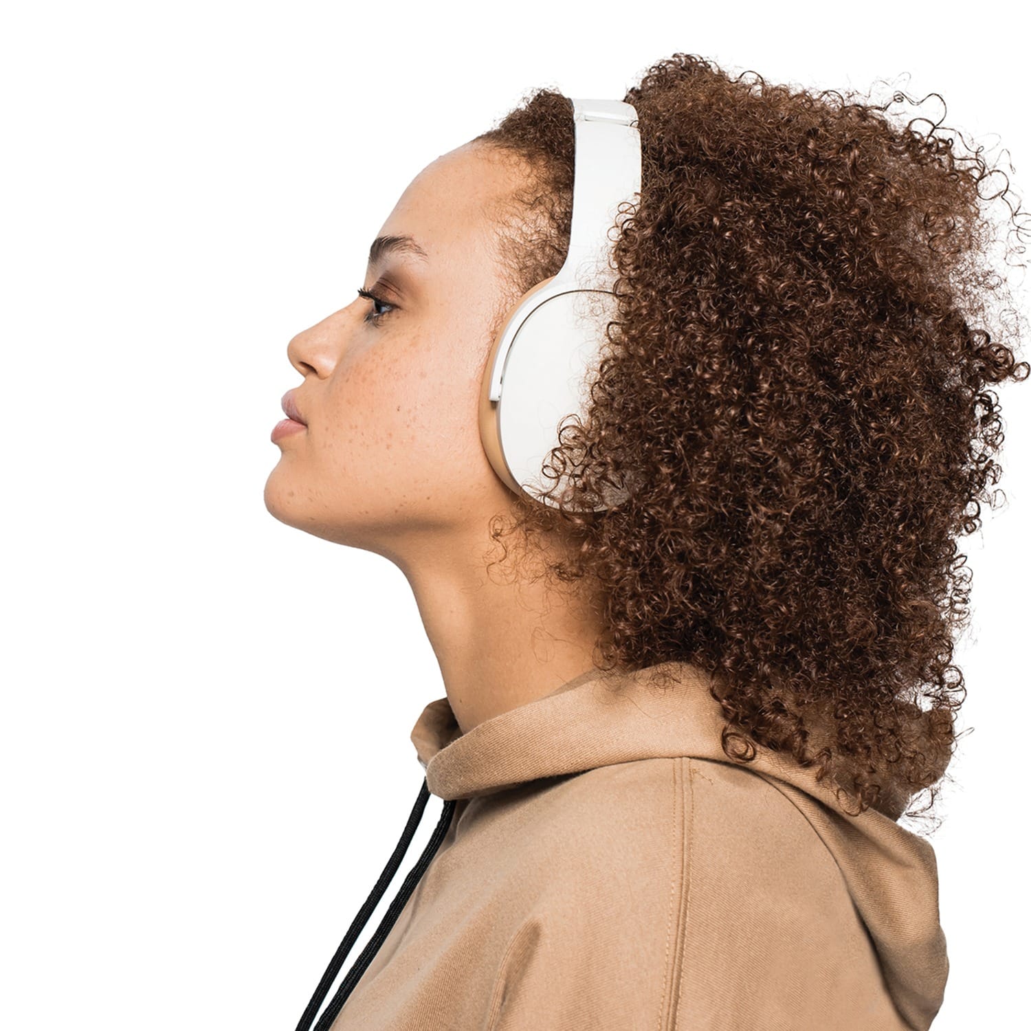 Skullcandy Hesh ANC Bluetooth Folding Over-Ear Headphones with Mics and 3.5-mm Aux Input, Stay-Aware Mode, up to 22 Hours Play Time, White