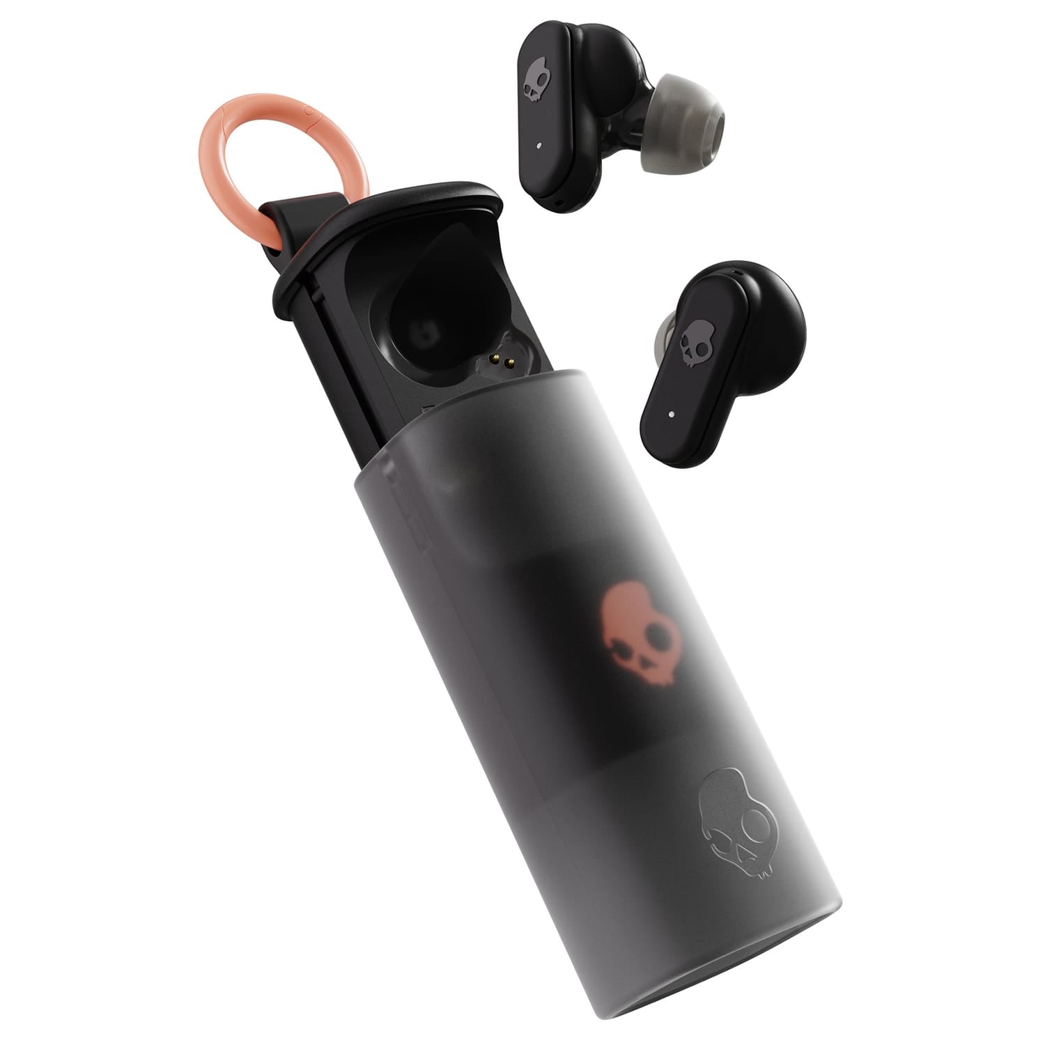 Skullcandy Dime Evo TWS Bluetooth In-Ear Earbuds with Mic and Charging Case, up to 36 Hours Play Time, IPX4 Water-Resistant, True Black
