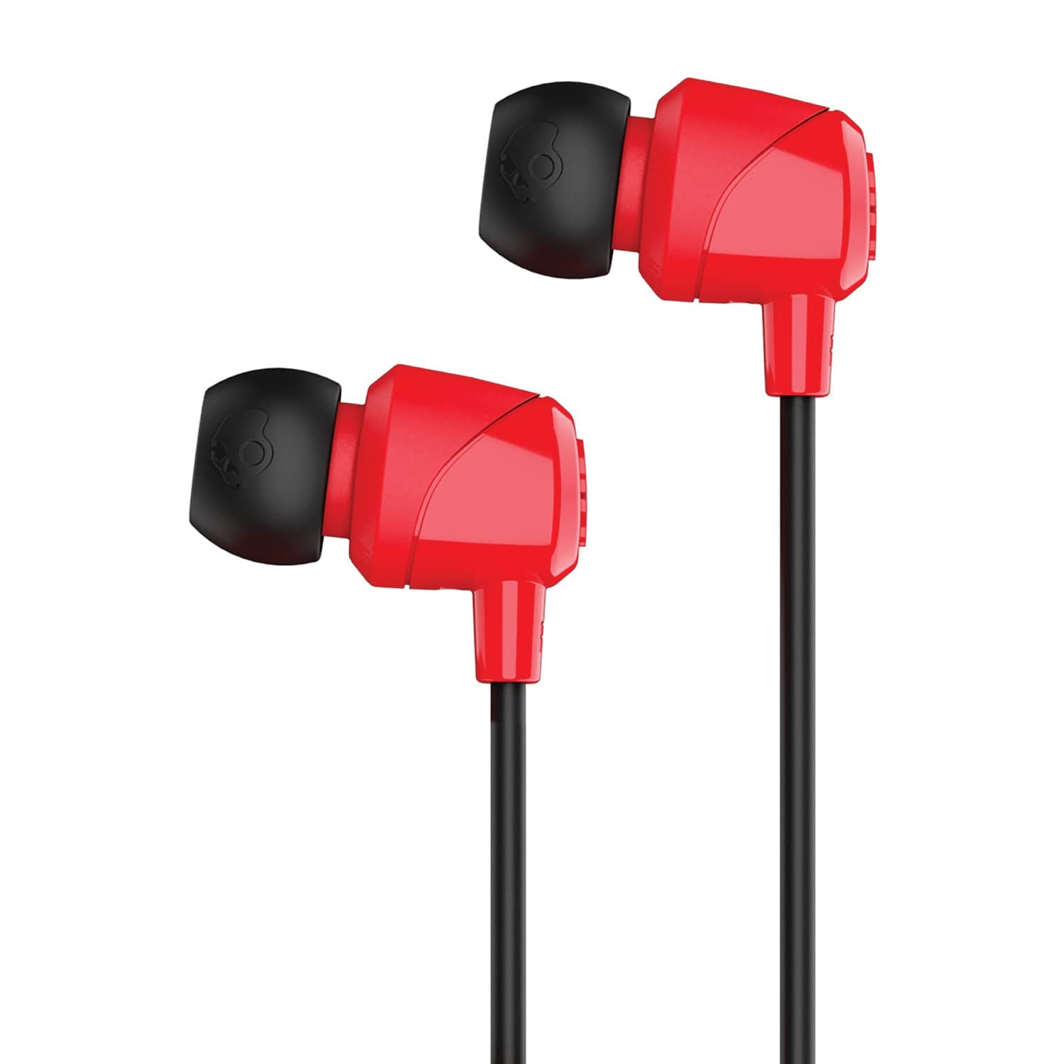 Skullcandy Jib Wired In-Ear Earbuds with In-Line Mic and 3.5-mm Connector, Red
