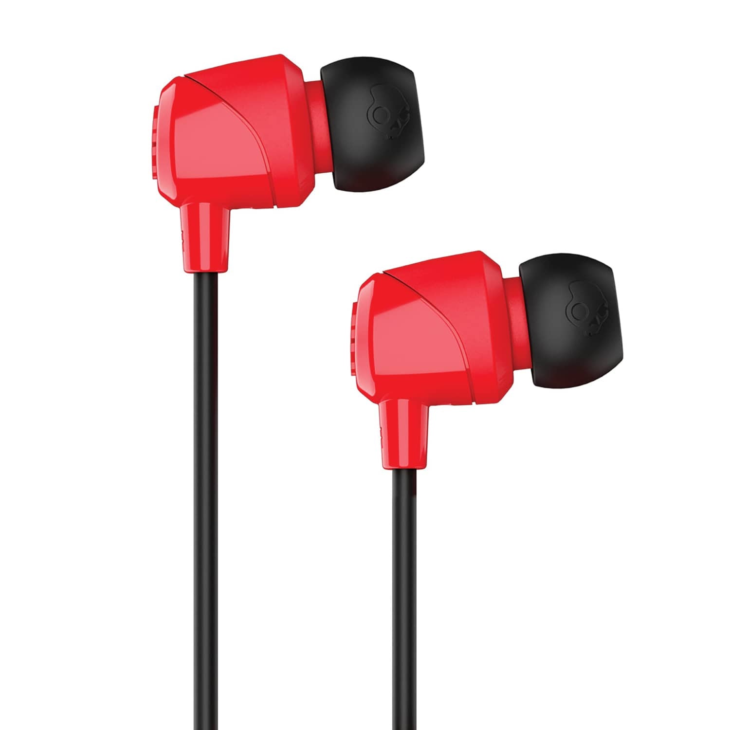 Skullcandy Jib Wired In-Ear Earbuds with In-Line Mic and 3.5-mm Connector, Red