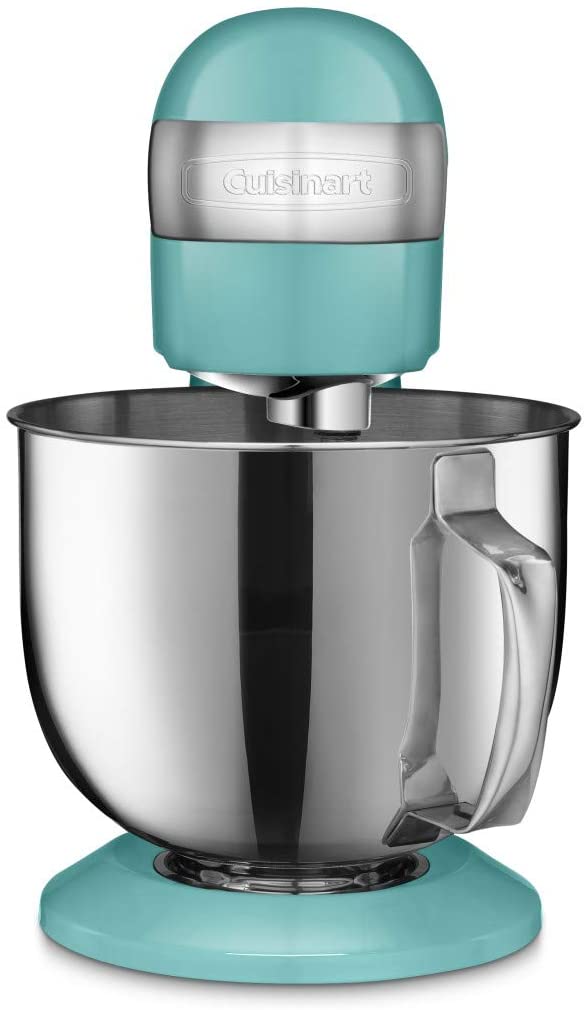Cuisinart 5.5 Quart Stand Mixer, Turquoise - Certified Refurbished