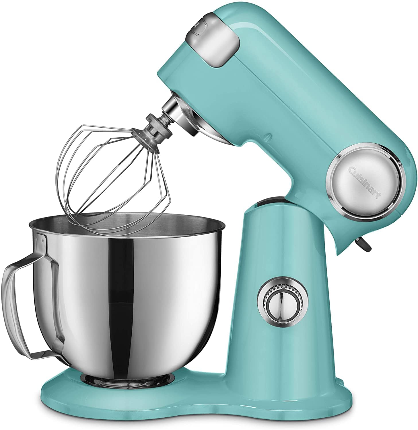 Cuisinart 5.5 Quart Stand Mixer, Turquoise - Certified Refurbished