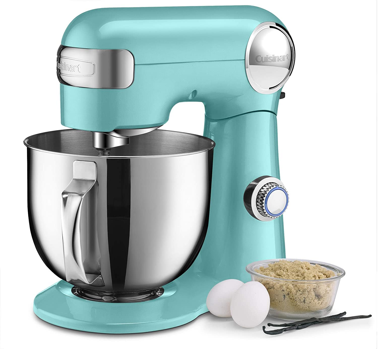 Cuisinart 5.5 Quart Stand Mixer, Turquoise - Certified Refurbished