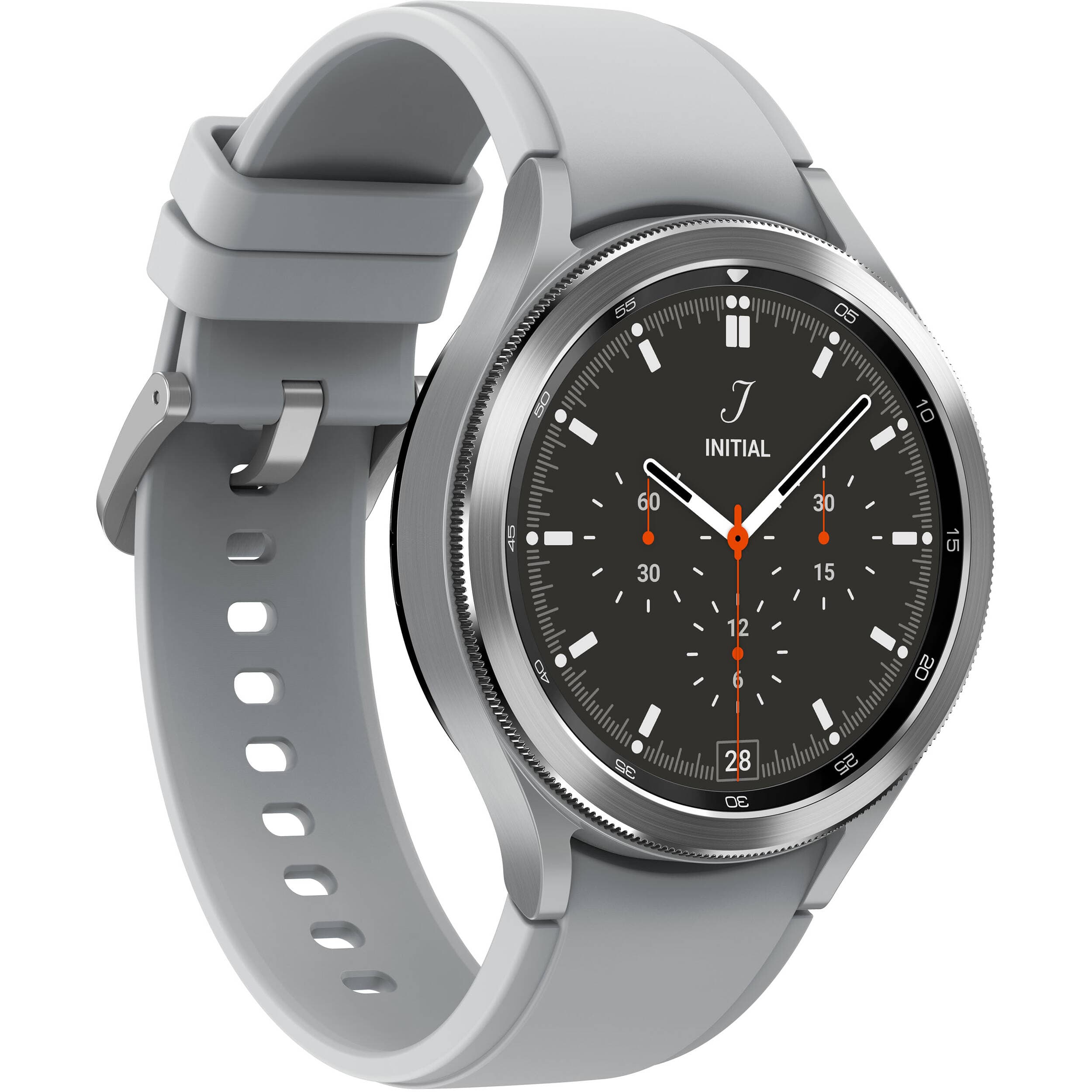 Samsung Galaxy Watch4 Classic 46mm Bluetooth Smartwatch Silver - Certified Refurbished