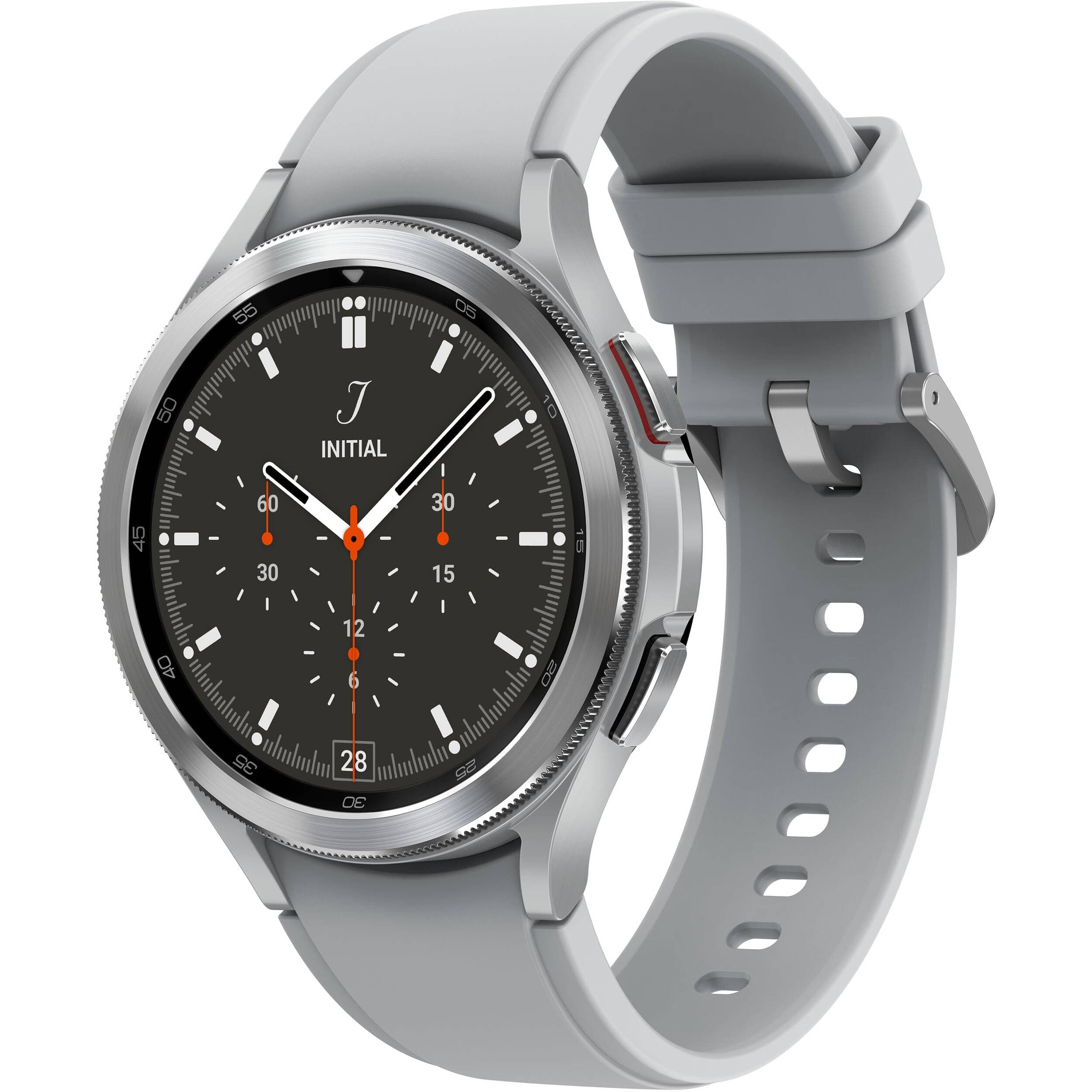 Samsung Galaxy Watch4 Classic 46mm Bluetooth Smartwatch Silver - Certified Refurbished