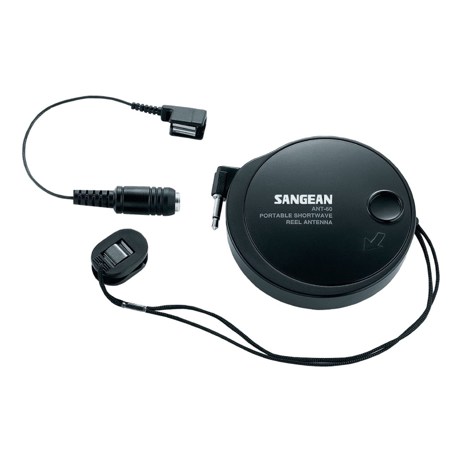 Sangean ANT-60 Portable Shortwave Radio Antenna, Black
