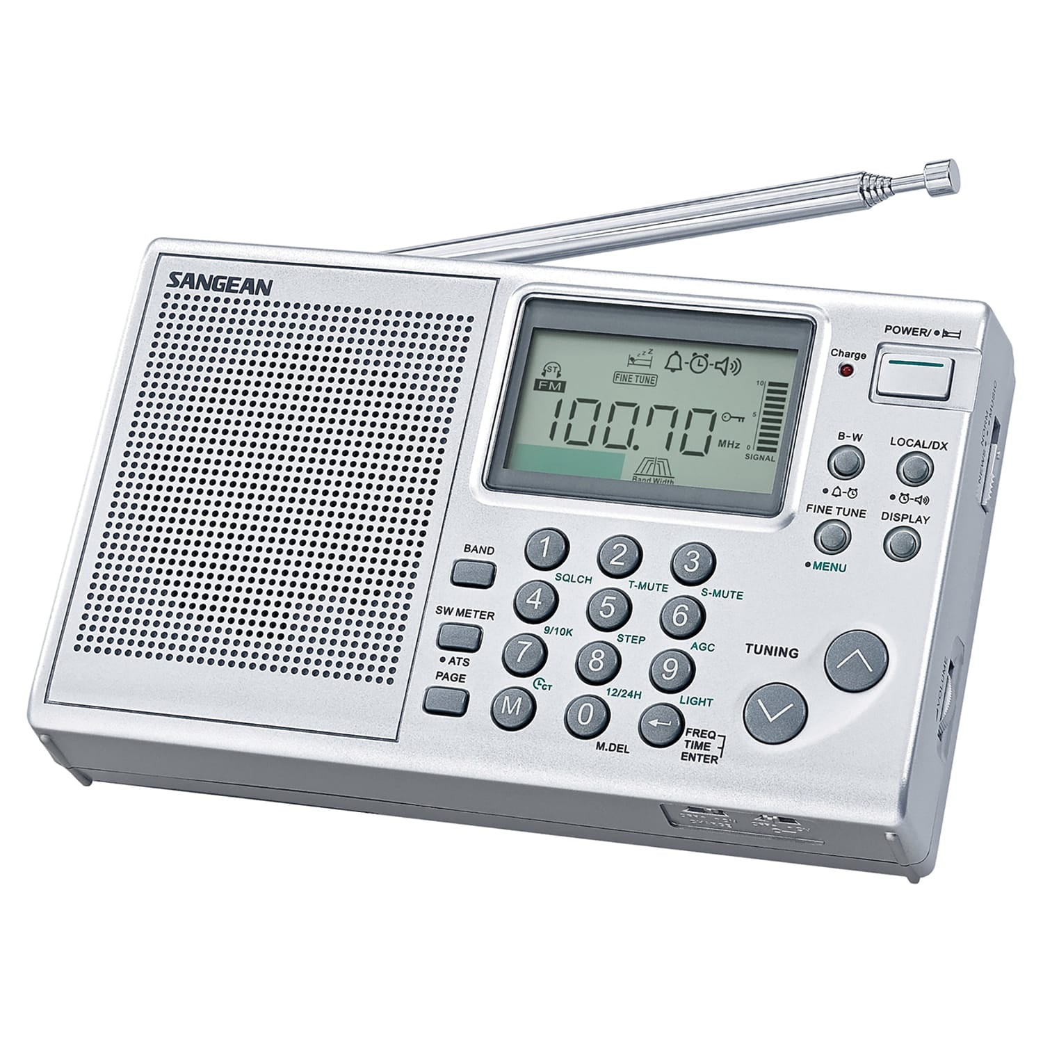 Sangean ATS-405 Multi-Band FM/MW/SW World Receiver Radio