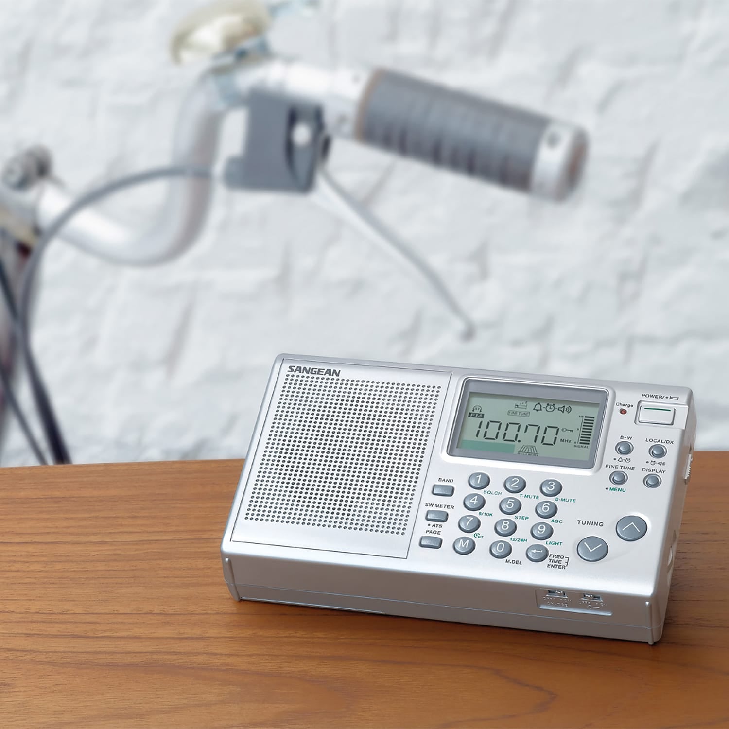 Sangean ATS-405 Multi-Band FM/MW/SW World Receiver Radio