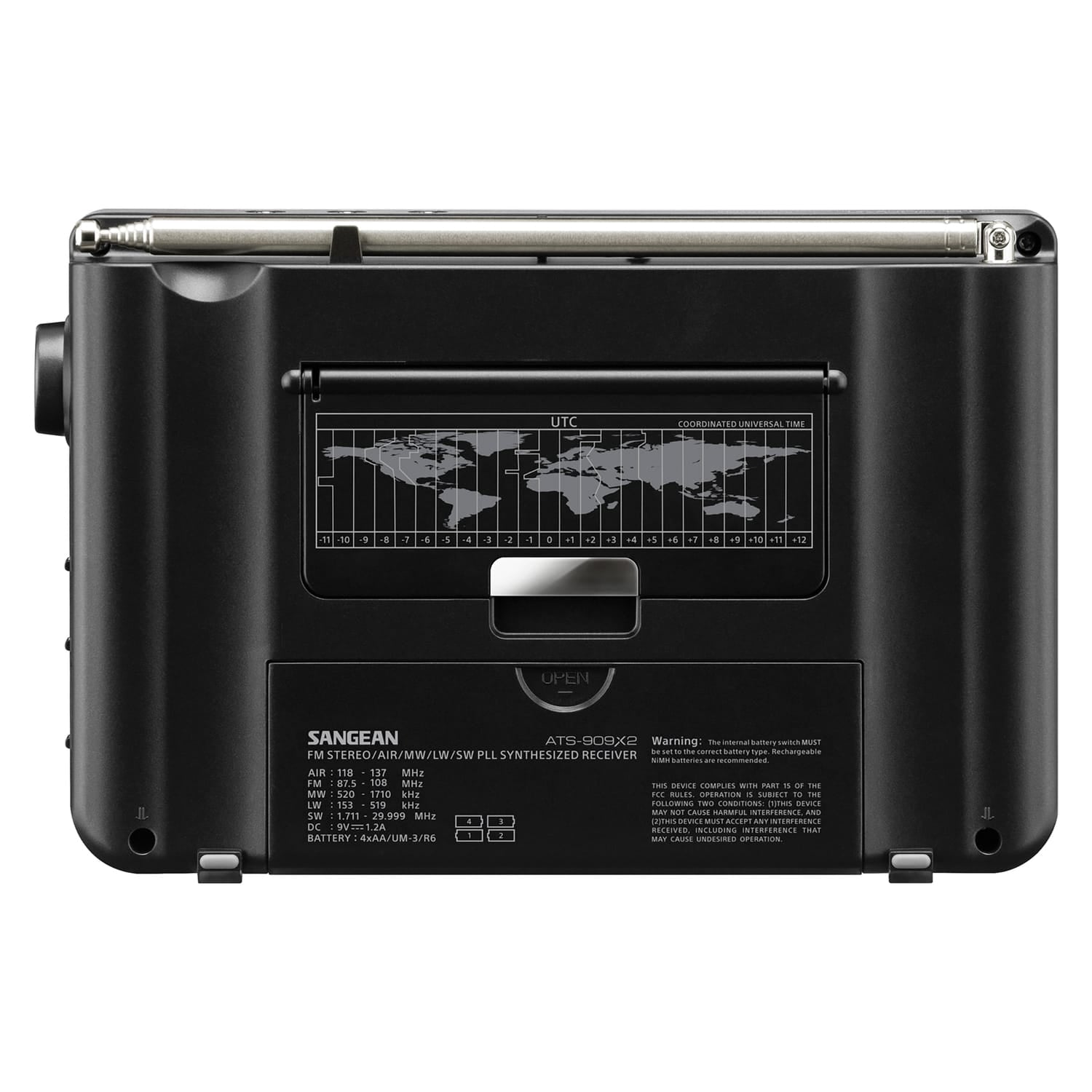 Sangean ATS-909X Ultimate Multi-Band FM/SW/MW/LW/Air World Receiver Radio
