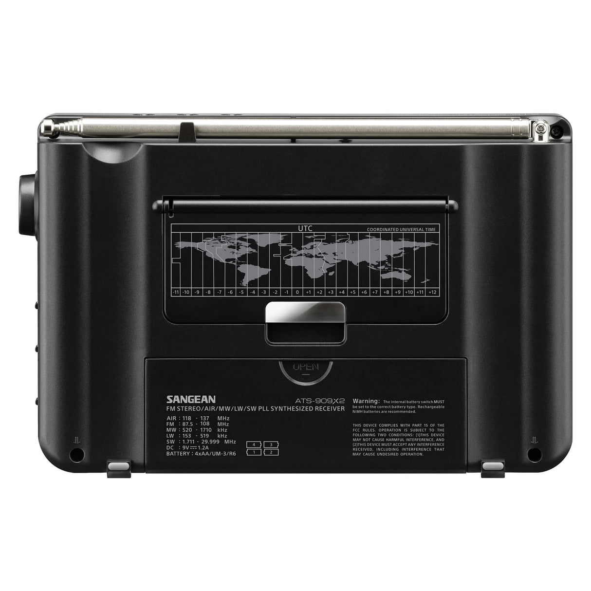 Sangean ATS-909X Ultimate Multi-Band FM/SW/MW/LW/Air World Receiver Radio