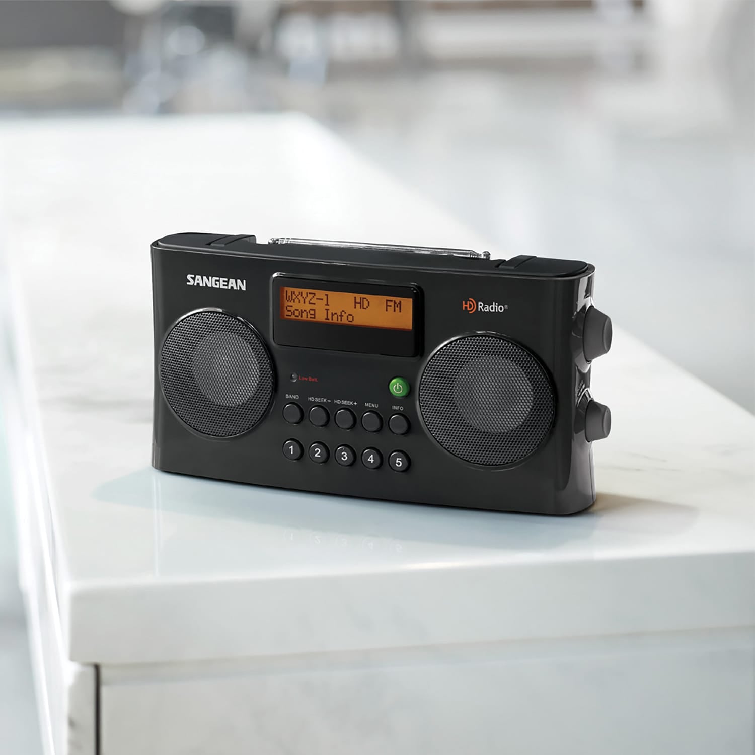 Sangean HDR-16 Portable HD Radio/FM-Stereo/AM Digital Radio