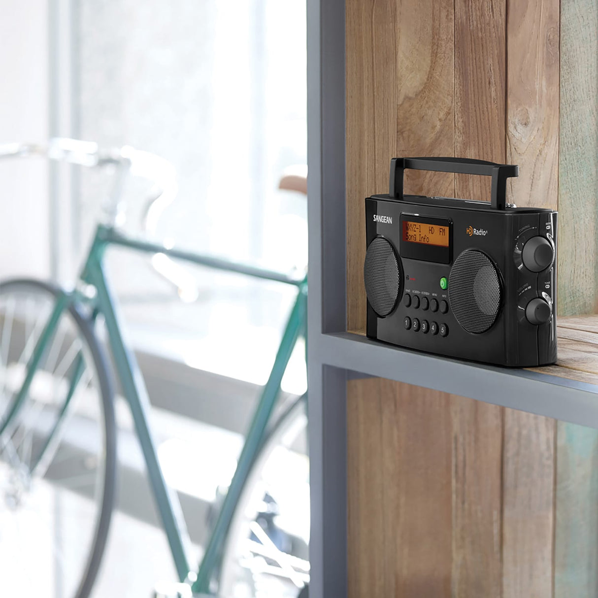 Sangean HDR-16 Portable HD Radio/FM-Stereo/AM Digital Radio