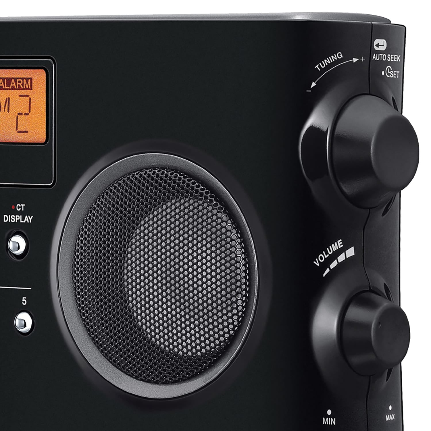 Sangean PR-D5 FM-Stereo/AM Portable Digital-Tuning Radio, Black