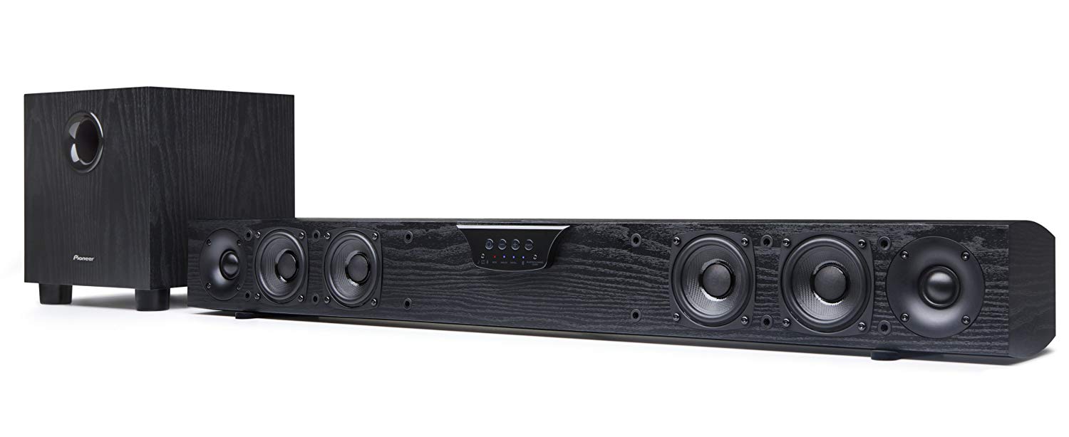 Pioneer 218W 2.1-Channel Soundbar System - New Open Box