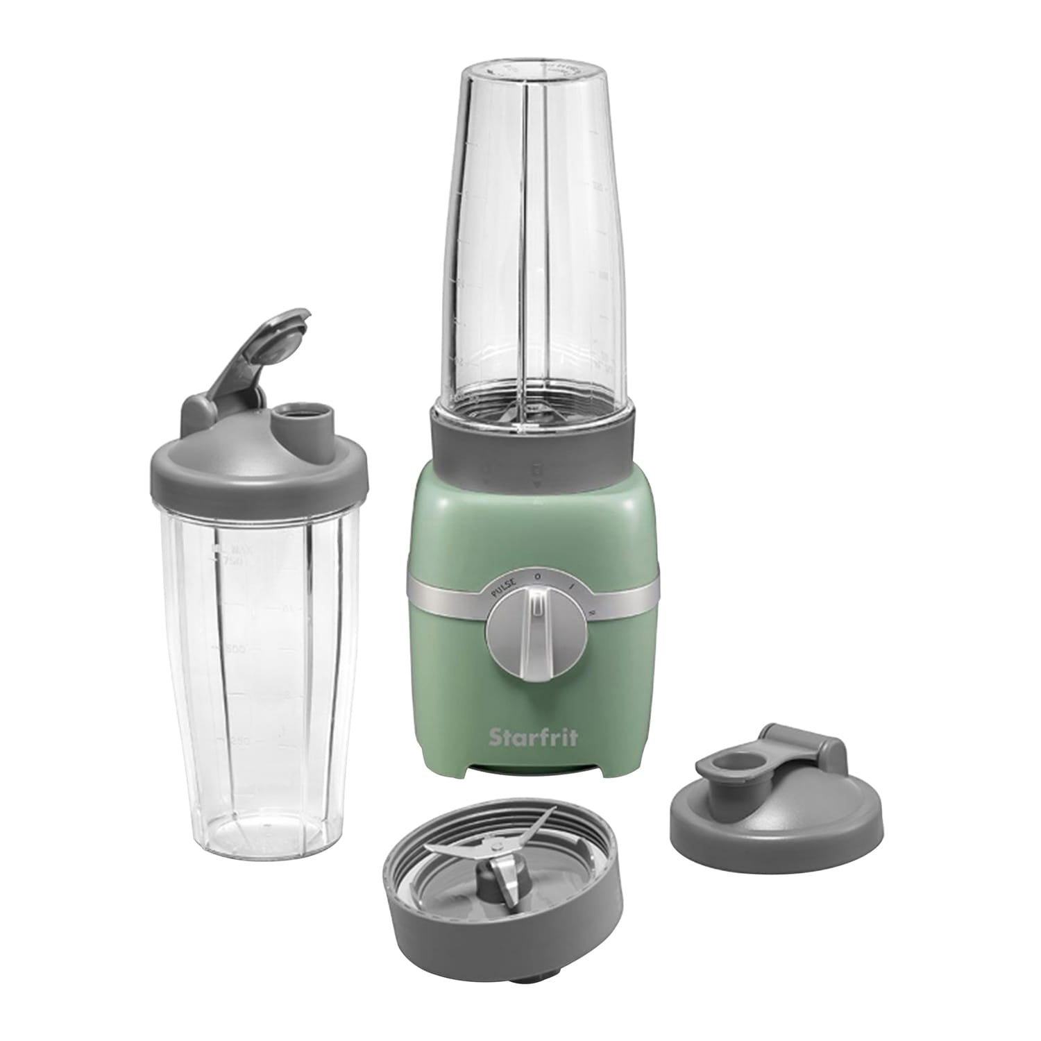 Starfrit 300-Watt 3-Speed Electric Personal Blender, Sage