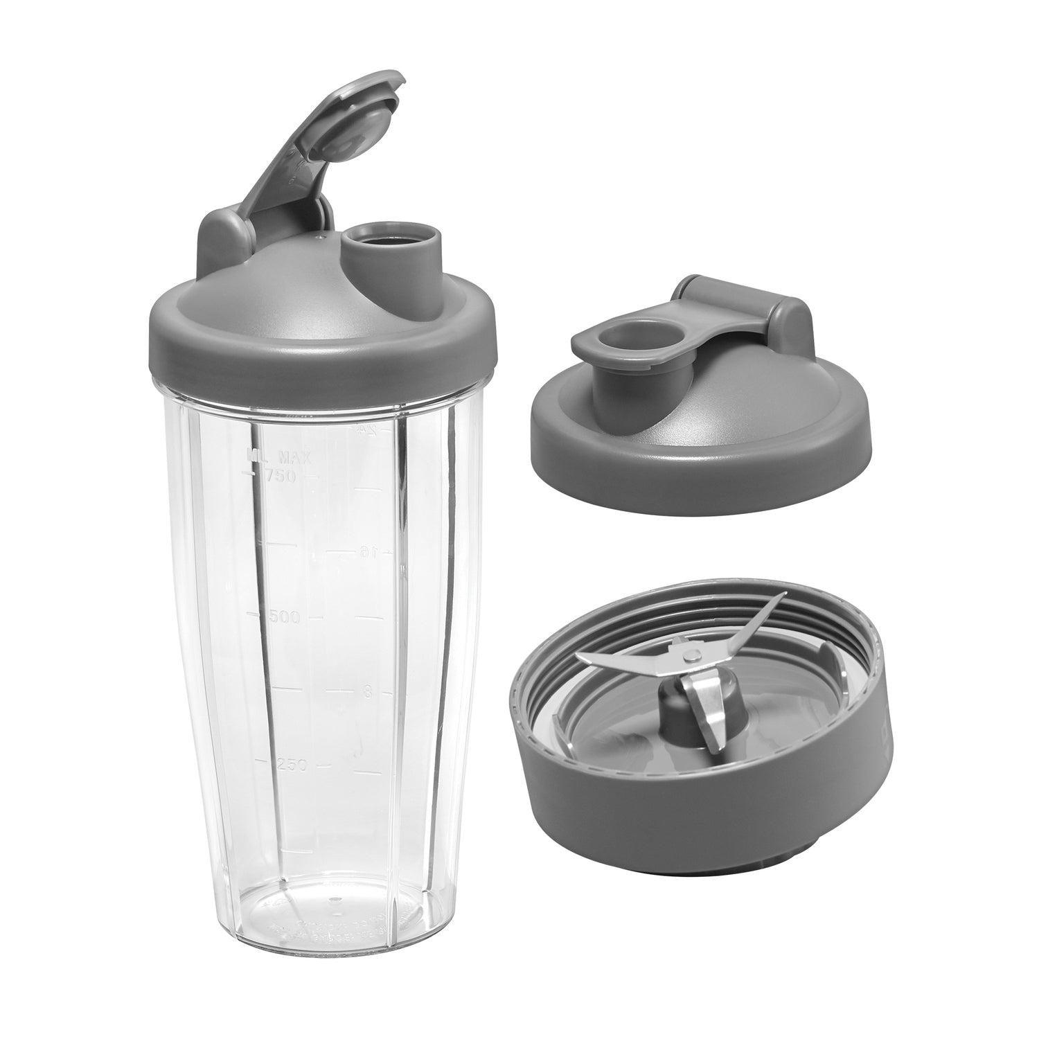 Starfrit 300-Watt 3-Speed Electric Personal Blender, Gray