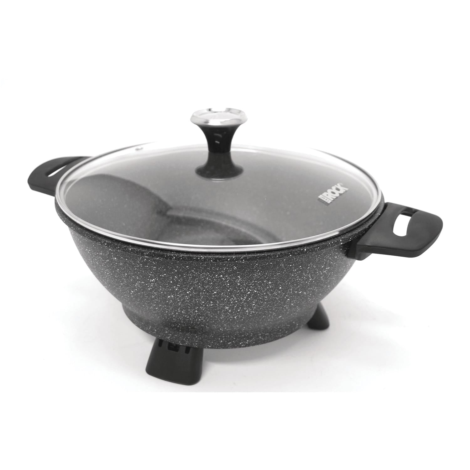 THE ROCK by Starfrit Electric Multi-Use Pot with Bakelite Handles