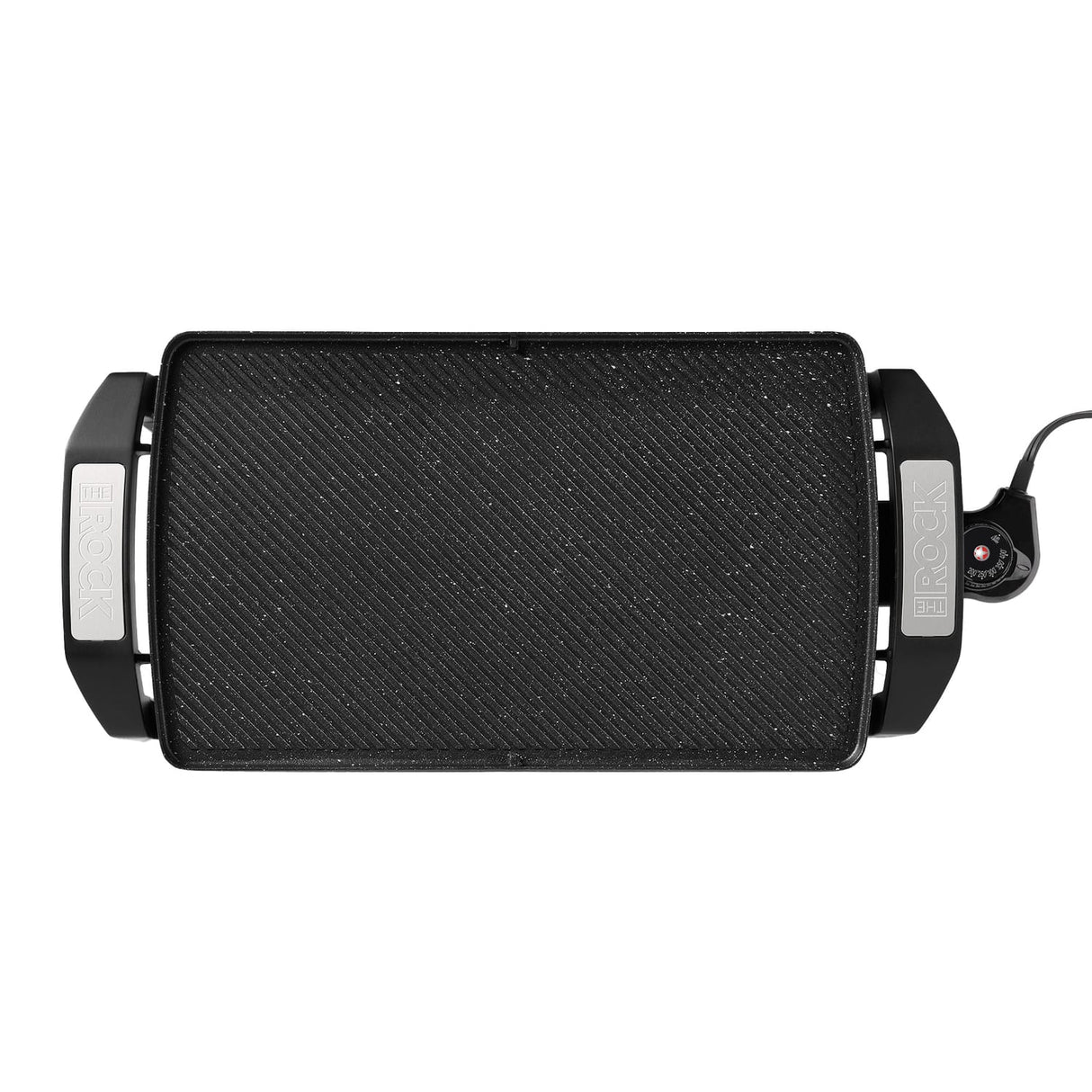THE ROCK by Starfrit 16.5 In. x 9.75 In. Electric Reversible Grill/Griddle