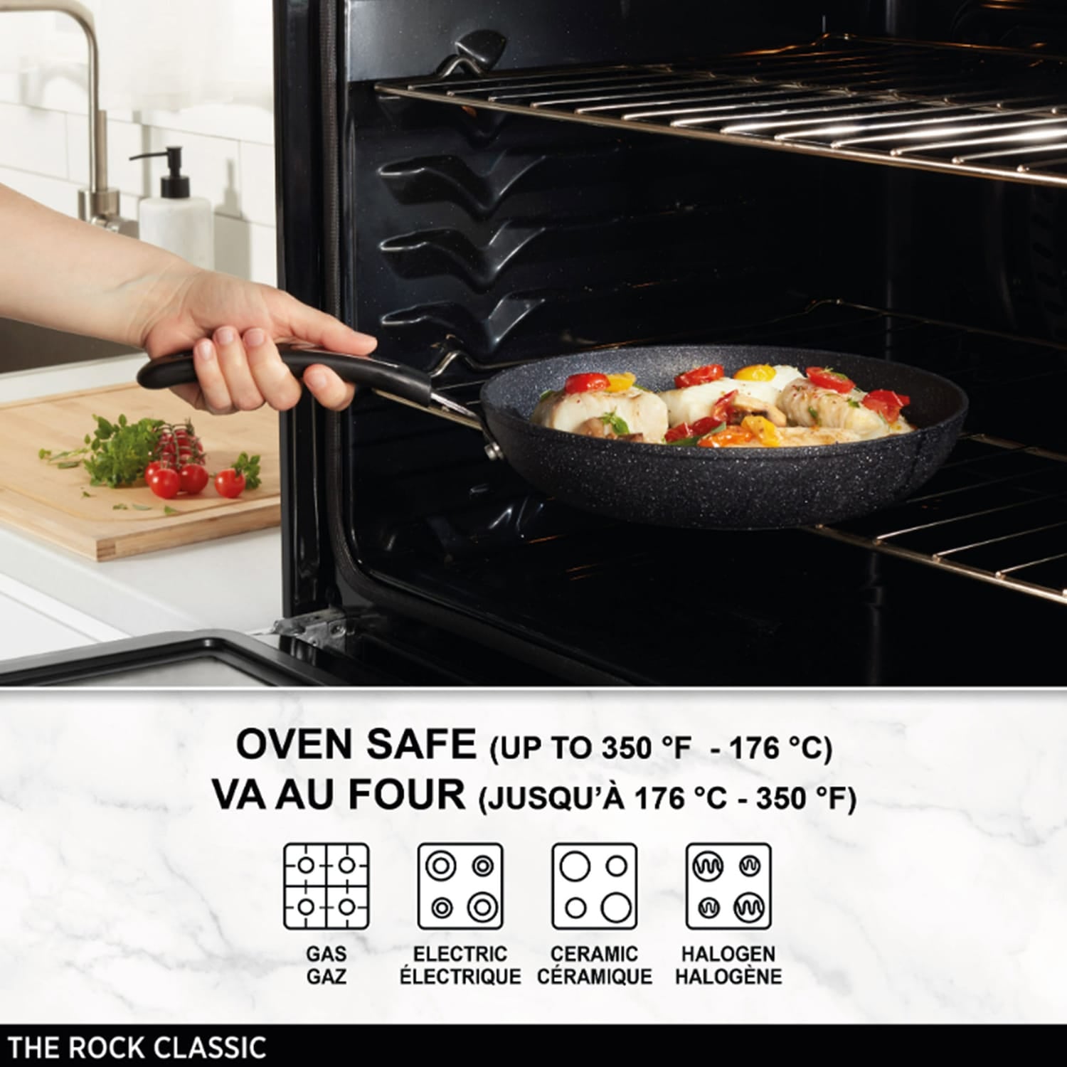 THE ROCK by Starfrit THE ROCK by Starfrit Fry Pan, 8 In.