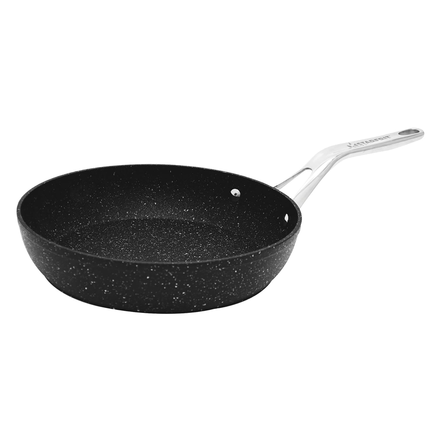 THE ROCK by Starfrit THE ROCK by Starfrit Fry Pan with Stainless Steel Handle, 10 In.